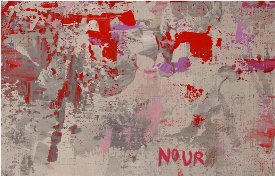 Signed in the lower right NOUR.