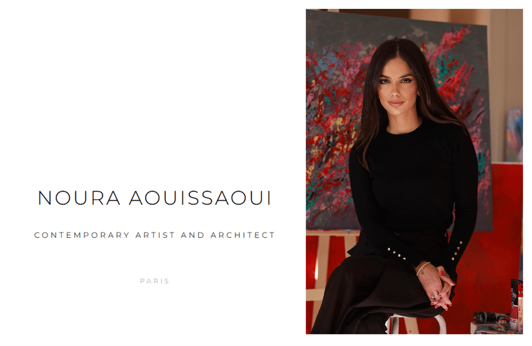 Portrait of Nour Aouissaoui — Contemporary Artist & Architect based in Paris